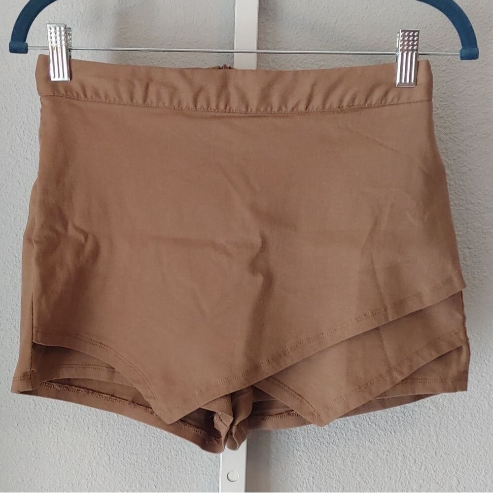 HYFVE Love Threads High-Waist Wrap Effect Skort Sz S